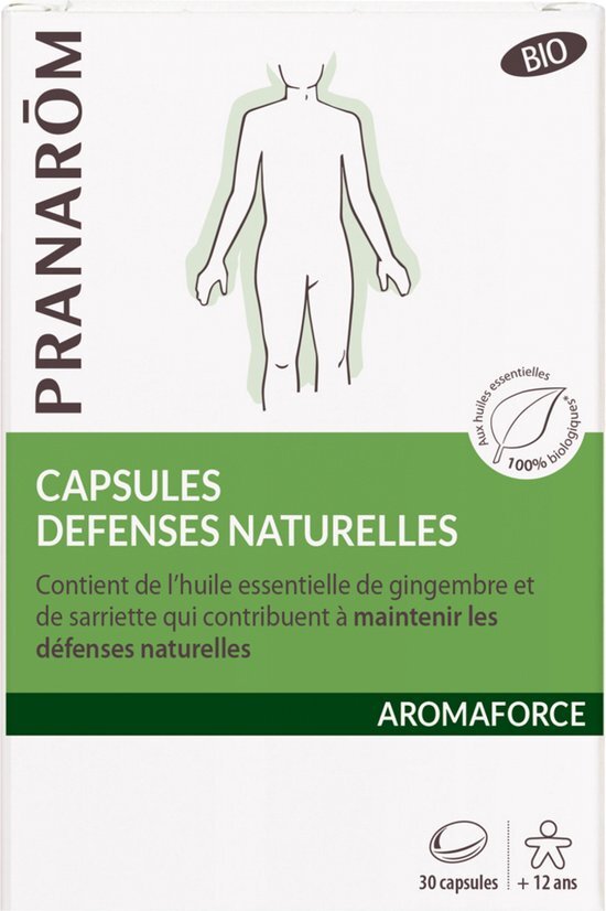 Pranar&#244;m Aromaforce Natuurlijke Afweermiddelen Capsules Biologisch 30 Capsules