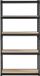 Vevor Boutloze Stellingkast Opslagrek Zware Stellingkast Werkplaatsrek 406x813x1596mm