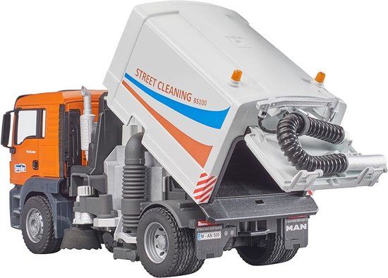 Bruder - MAN TGS Street Sweeper (BR3780) - 1:16 Scale - Orange