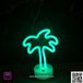 1aTTack.de PALMBOOM NEON-SIGN - HANGMODEL - BASIS COLLECTIE - GROEN