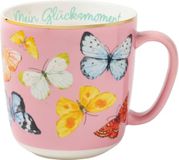 Blütenträume Kaffeebecher "Mein Glücksmoment", 350 ml