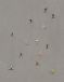 Fine Little Day Affiche Skiers 40x50 cm Gris