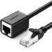 Ugreen - Verlengkabel - Ethernet RJ45 Cat 6 FTP 1000 Mbps - 2 m - Zwart
