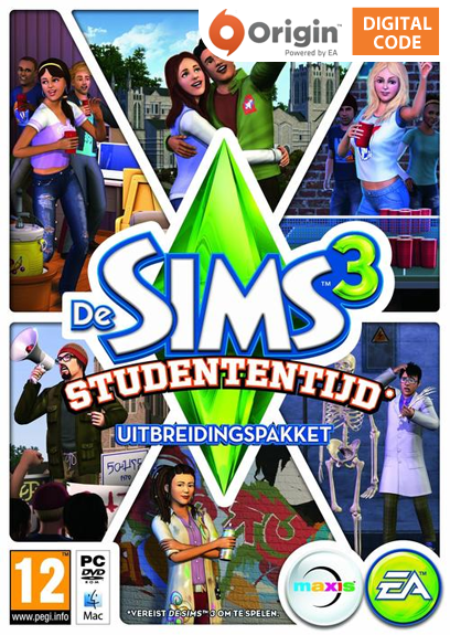 Electronic Arts sims 3 - studententijd