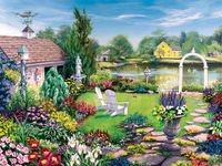 Cobble Hill Puzzle By the Pond 275 pièces