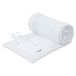 babybay Nestje Mesh wit glittersterren diamantblauw