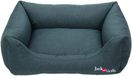 JACK AND VANILLA Waterdichte bank voor dieren, modern design, gemakkelijk te reinigen, optimaal comfort voor honden en katten, afmetingen 40 x 60 x 23 cm, petrol