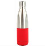 YK Design Isolerende drinkfles 500 ml - RVS / Rood