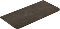 Wiesbaden Sulora Topblad Afgeronde Hoeken - 120x48cm - Bruin Eiken
