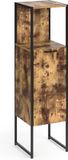 Vicco Fyrk Halfhoge kast – 33 x 120.4 cm Antiek hout