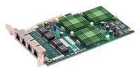 Supermicro AOC-SG-I4 - Netwerkkaart - Ethernet - Bedraad - Groen
