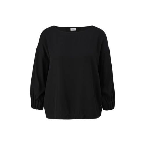 s.Oliver BLACK LABEL blousetop zwart