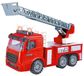 Toi-Toys Brandweer wagen hoogwerker met stoplicht en flits paal