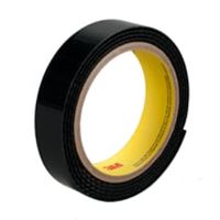 3M SJ 3526N Velcro pour coller partie crochet (l x L) 1000 mm x 25 mm Noir par mètre
