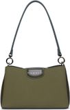 Bugatti Leah Schoudertas Olive Olijfgroen