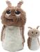 Les Ptipotos Speedou The Snail Knuffel - Brown
