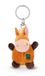 Sleutelhanger NICI Sleutelhanger paard met klaverblad 5cm - oranje