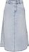 ONLY - ONLMINDY HW LOOSE DNM SKIRT NOOS - Dames - Rokken - XL - Katoen - Denim - Lichtblauw