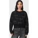 AllSaints Sweatshirt Emb Separo Black Taille: XS