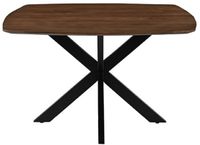 LABEL51 Blake Eetkamertafel - Bruin - Hout - 140x140 cm