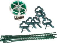 Feeric Lights & Christmas Kerstverlichting accessoires set - 2x - 71-delig - ophang set