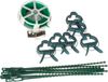 Feeric Lights & Christmas Kerstverlichting accessoires set - 2x - 71-delig - ophang set