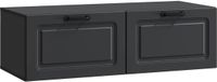 vidaXL Wandmontage TV-kast Zwart 98 x 41 x 30 cm Bewerkt hout