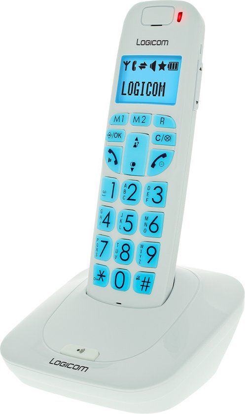 Logicom Confort 150 Huistelefoon Draadloos voor senioren - Wit