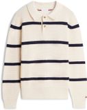 Tommy Hilfiger Pull en maille pour homme - Taille L - 100% coton