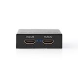 Nedis HDMI Splitter - 2-poorts - 4K@60Hz - Antraciet
