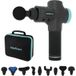 Medivon Gun - Pistolet Massage Musculaire Percussion - MV-GUNACTIVEX Sans Fil 30 Vitesses 10 Embouts - Pour Récupération Sportive Soulagement Douleurs Tissus Profonds