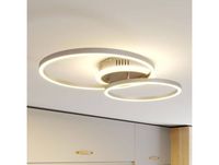 Le maitre des lampes Lindby Smart LED plafondlamp Edica, 58 cm, Tuya, CCT