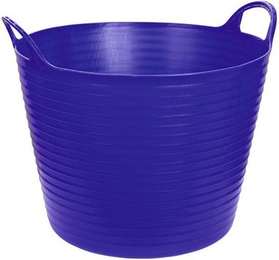 Natuurlijker leven® FlexBag - Flexibele Wasmand - Blauw - 42 Liter