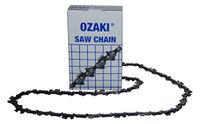 Greenstar 33719 ketting, Ozaki, vierkant, 3/8 inch, 0,063 1,6 mm, 99 inch, zwart