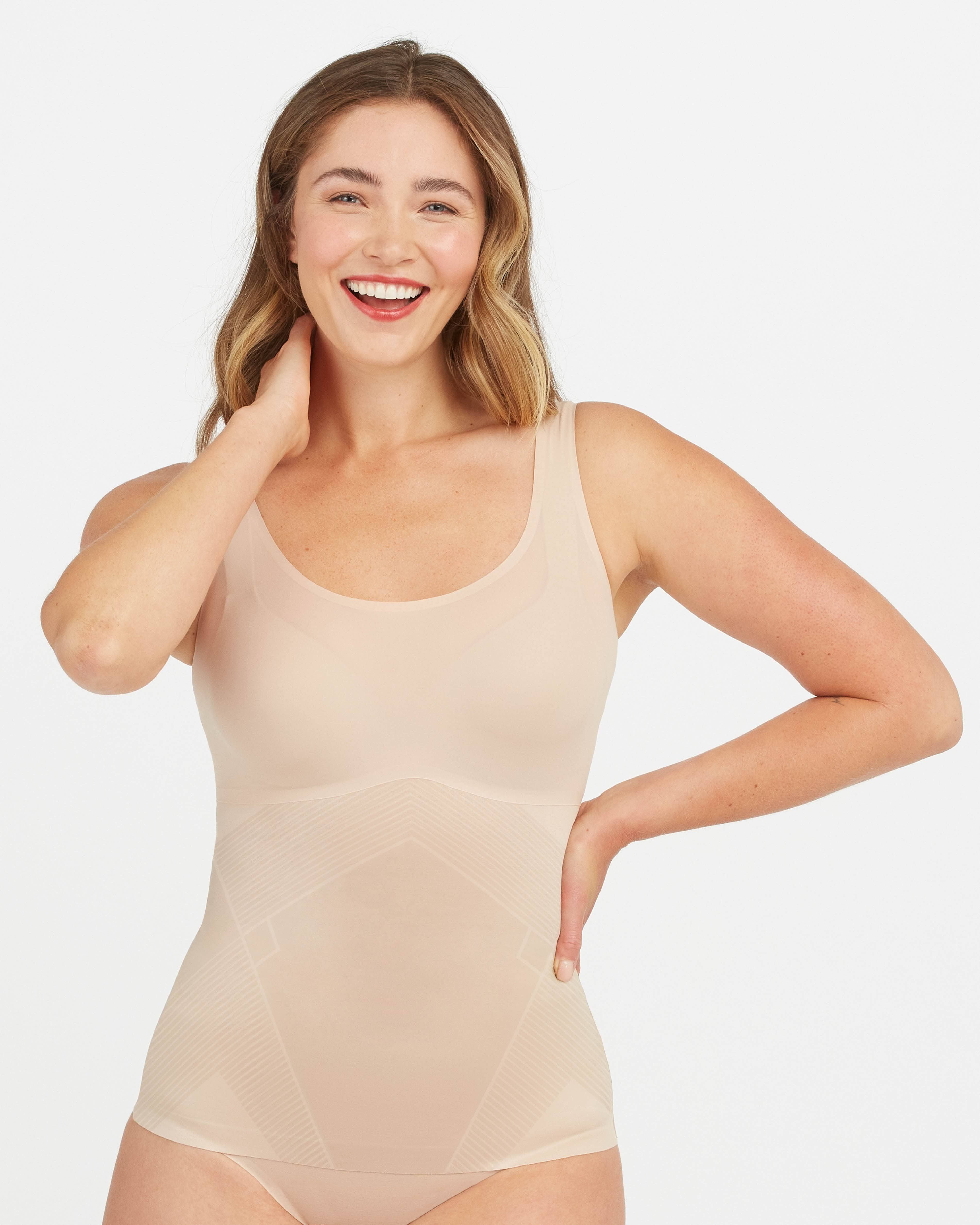 SPANX Thinstincts 2.0 - Corrigerend hemd - Medium - Beige