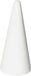 Rayher hobby materialen Piepschuim kegel - wit - H21 cm - styropor vormen - Hobby/diy - knutselmateriaal - basis materiaal