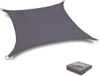 Sans marque Toile solaire imperméable - Rectangulaire 2x3m, 95% protection UV, HDPE