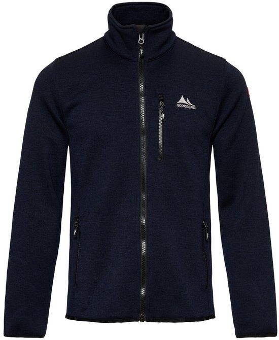 Nordberg Frank Fleece Vest - Heren - Navy melange - Maat 4XL