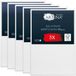 Artina Akademie – Set van 5 Schilderdoeken Canvas 40x60 cm – Spieraam van FSC® Hout – Wit Canvas 100% Katoen – 280 g/m140