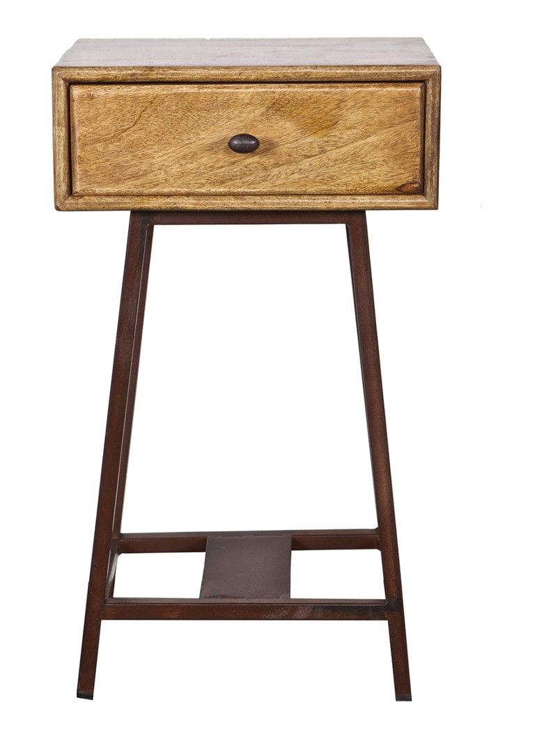 BePureHome Skybox Nachtkastje Naturel - Beige - Hout - 2022 Model