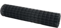 vidaXL Euro Hek 1 x 25 m PVC-gelaagd ijzer Grijs