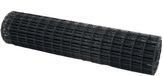 vidaXL Euro Hek 1 x 25 m PVC-gelaagd ijzer Grijs