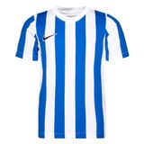 Nike Uniseks-Kind Short Sleeve Top Y Nk Df Strp Dvsn Iv Jsy Ss, Wit/Koningsblauw/Zwart, CW3819-102, XL