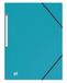Oxford 100201134 map Polypropyleen (PP) A4 Turquoise/Zwart