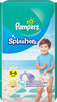 Pampers Splashers Zwemluiers - Maat 5-6 (10 stuks)