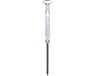 Grundig Tuin/buiten thermometer - met solar verlichting - 97 cm