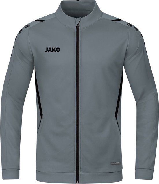 Jako Polyester Jacket Challenge - Grijs | Maat M - Heren