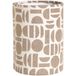 Kwantum Ares Lampenkap Print Zand/Off-white
