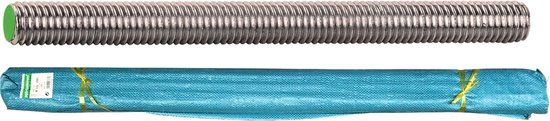 pgb-Europe PGB-FASTENERS Draadstang DIN 976 M 4x1000 A2/bundel | 100 st