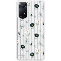 Xiaomi Zachte siliconen hoes compatibel met Redmi Note 11 Pro, Xiaomi Redmi Note 11 5G Garden Flowers